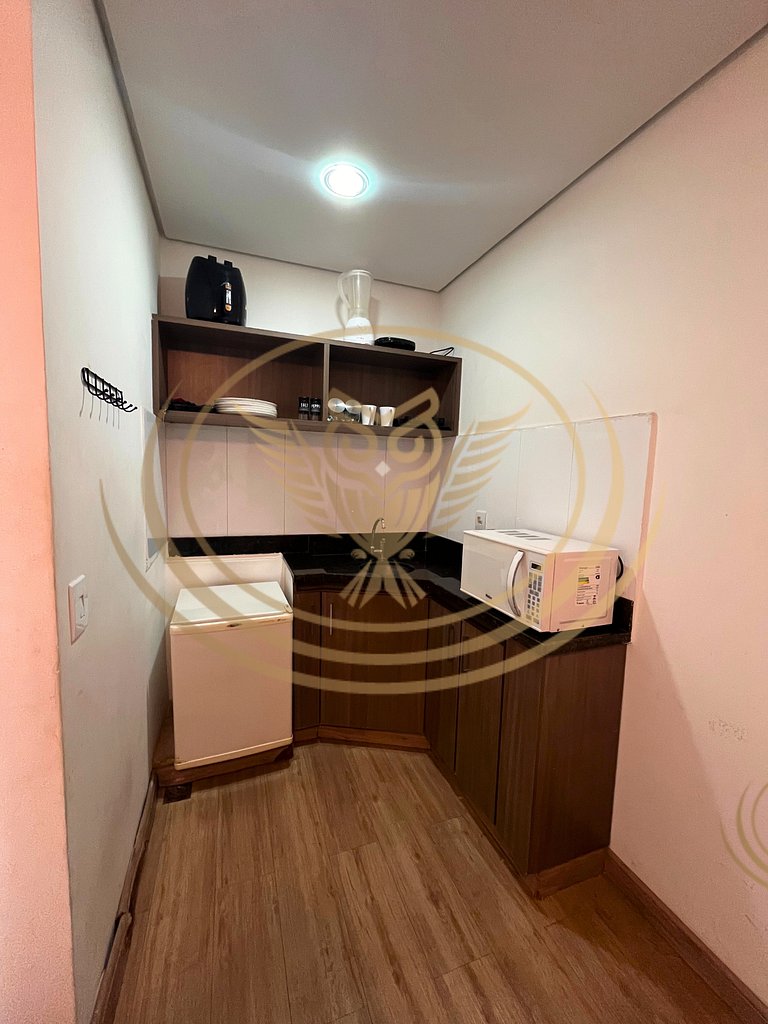 Excelente Apê 1/4 Mobiliado - Triplo Luxo