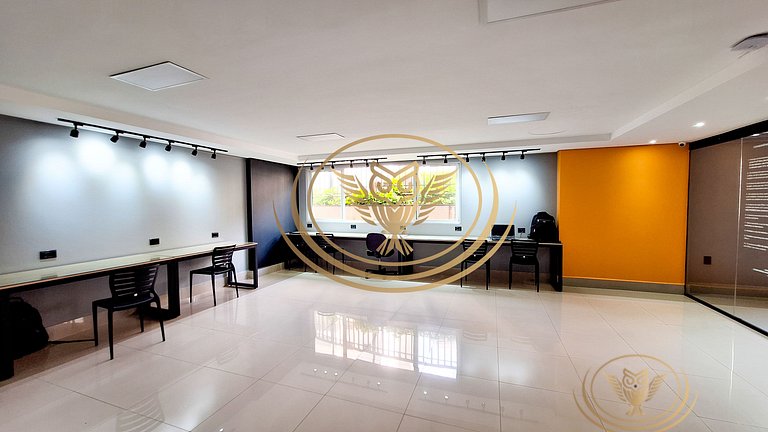 Excelente Apê 1/4 Mobiliado - Setor Bueno - Goiânia/GO