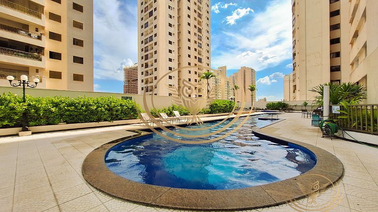 Excelente Apê 1/4 Mobiliado - Setor Bueno - Goiânia/GO