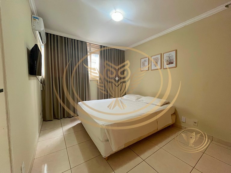 Excelente Apê 3/4 - Mobiliado - Setor Bueno - Goiânia/GO (2º