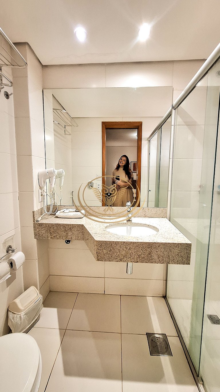 Excelente Apê 1/4 Mobiliado - Triplo Luxo