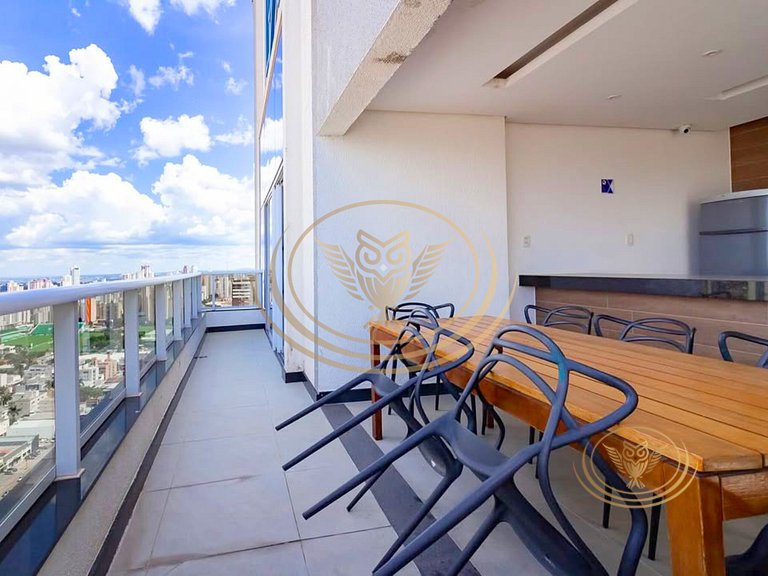 Apartamento por Temporada em Goiânia | Completo e Moderno