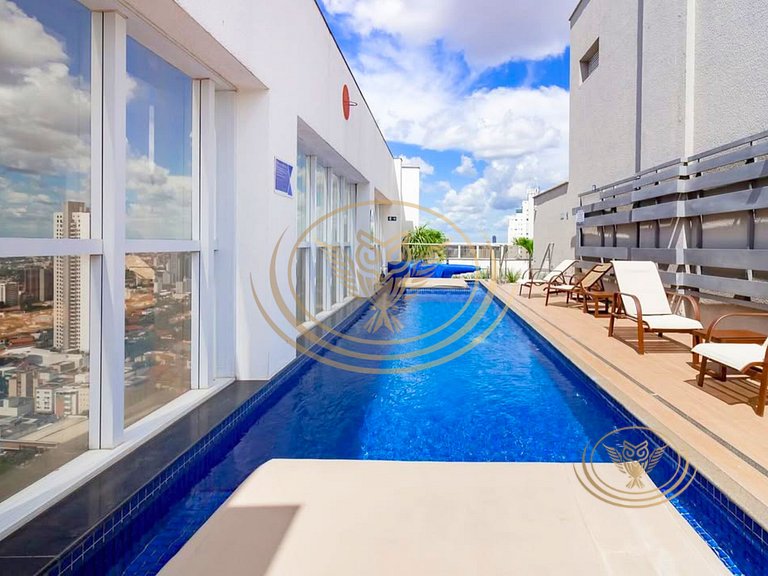 Apartamento por Temporada em Goiânia | Completo e Moderno