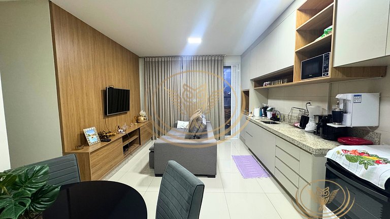 Excelente Apê 2/4 Mobiliado - Alto da Glória - Goiânia/GO
