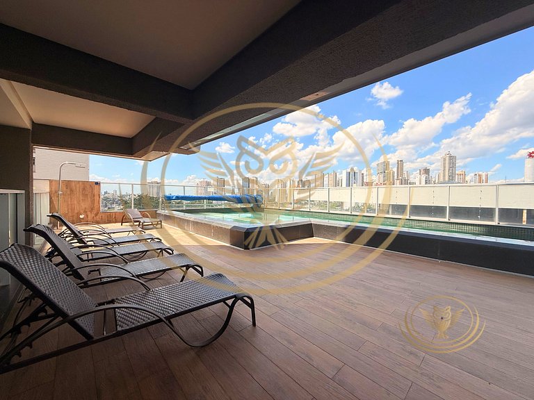 Apartamento por Temporada em Goiânia | Completo e Moderno