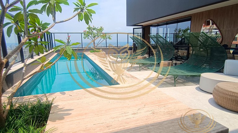 Flat moderno | Conforto e ótima localização