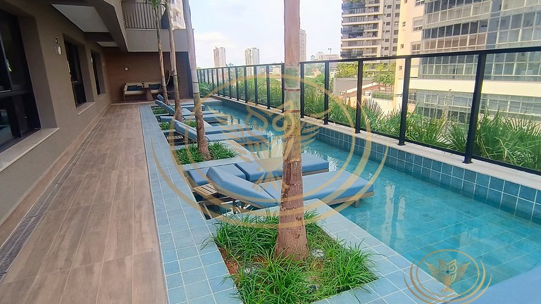 Flat moderno | Conforto e ótima localização