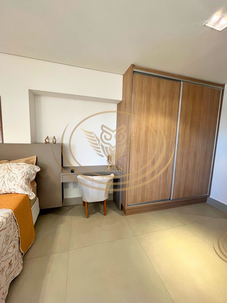 Flat moderno | Conforto e ótima localização