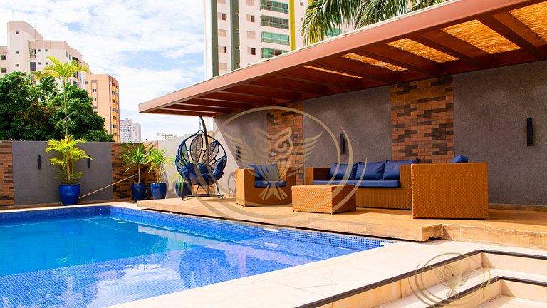 Studio em Goiânia por Temporada | Econômico e Confortável