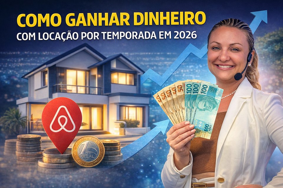 Como ganhar dinheiro com locação por temporada em 2026 (guia prático para iniciantes e investidores)